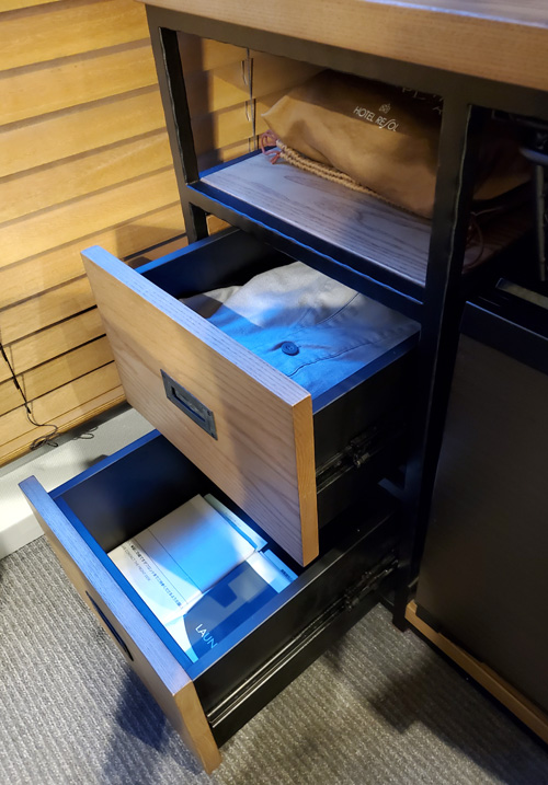 ホテルリソル秋葉原引き出し