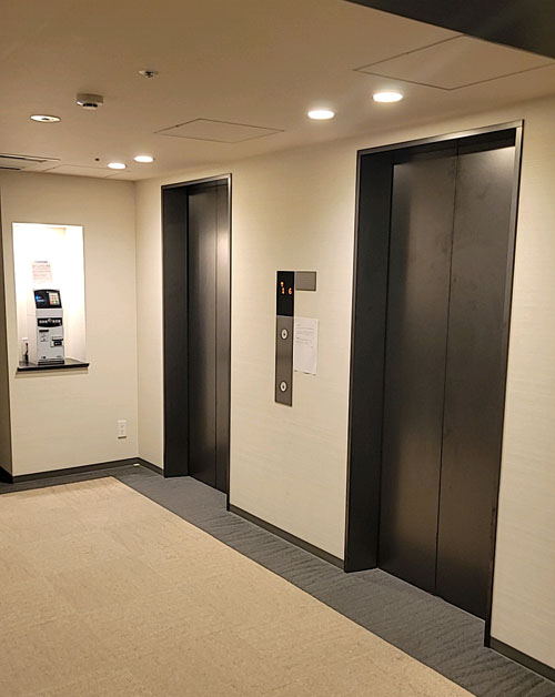 コンフォートホテル東京東神田エレベーター
